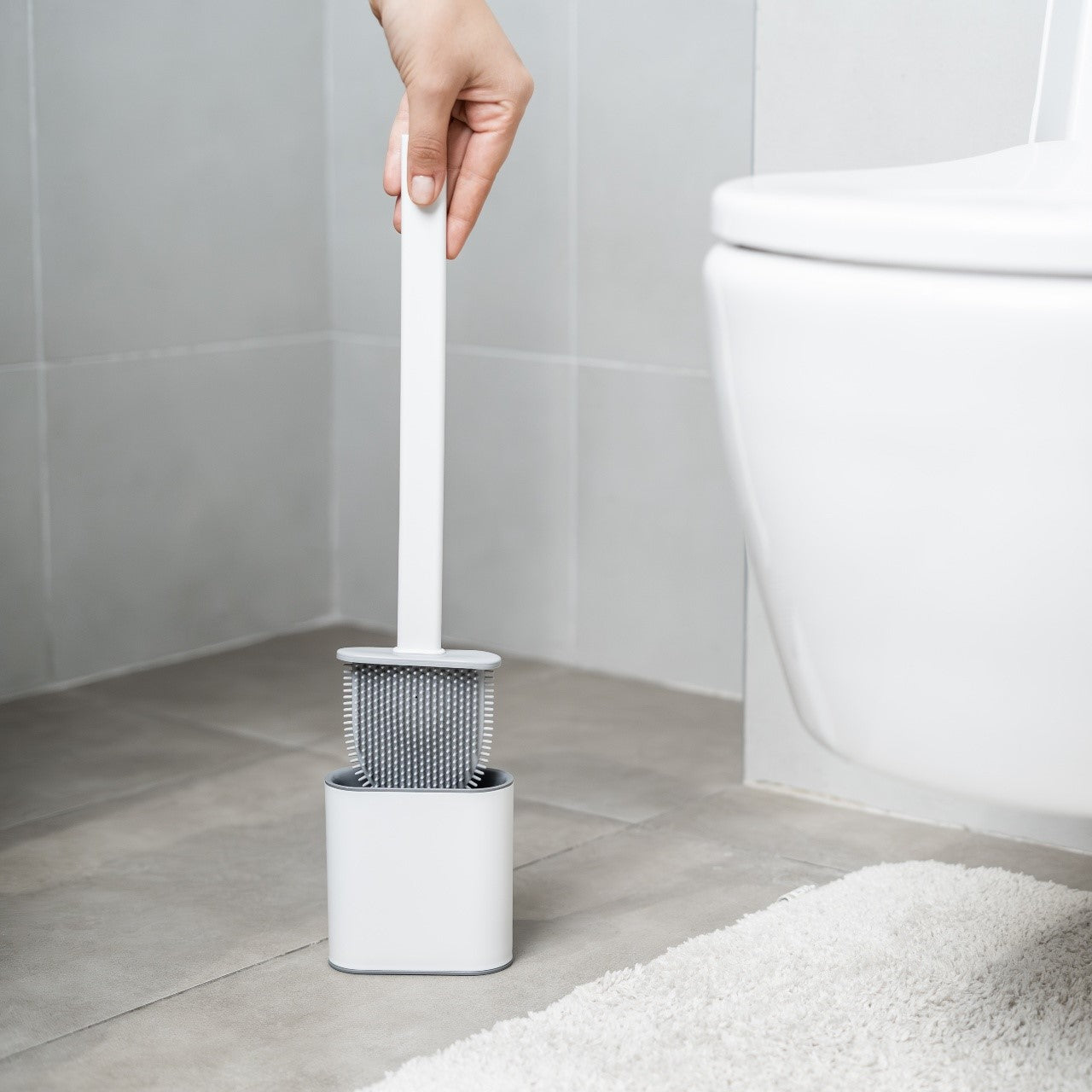 Homeclean Silicone Toilet Brush