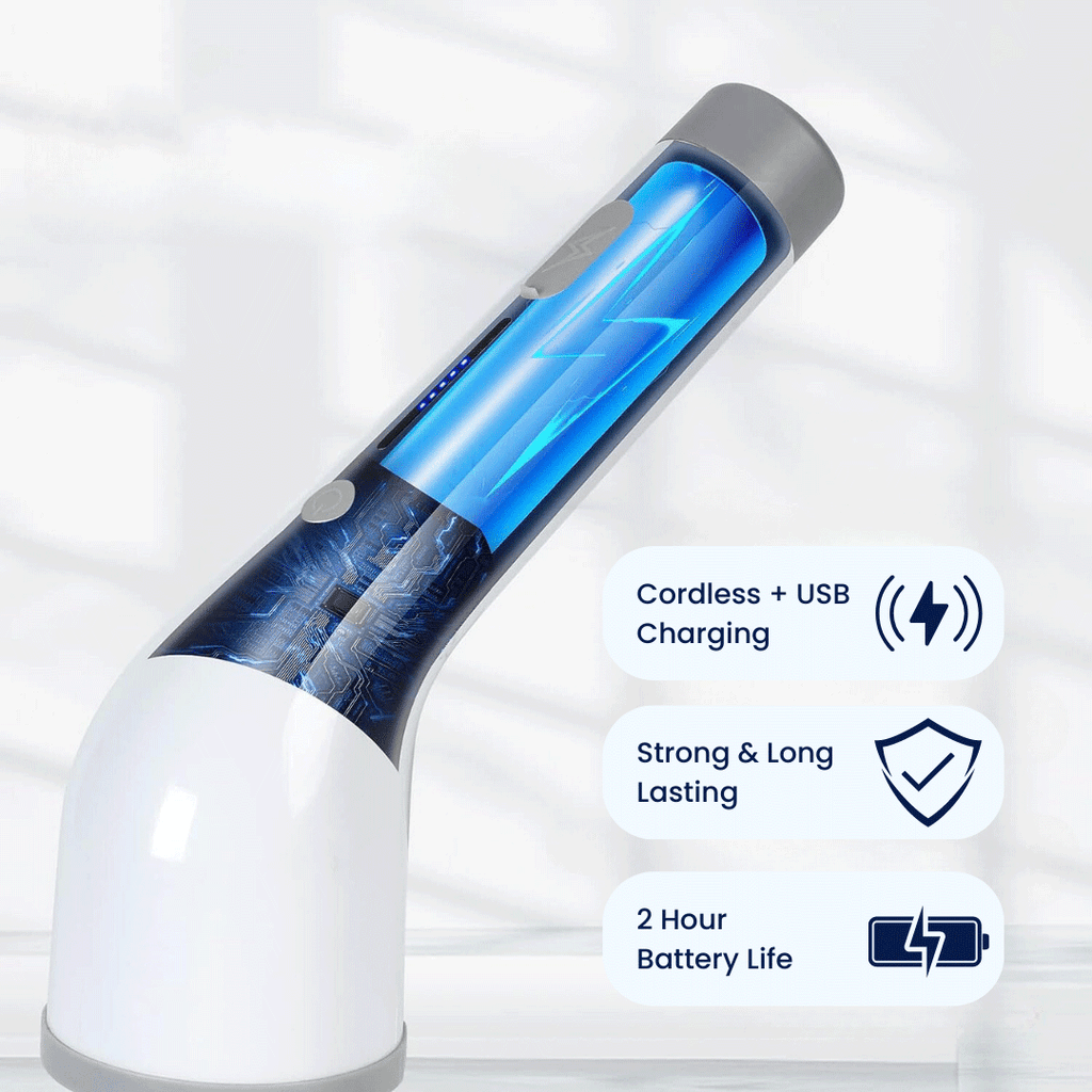 Homeclean 7-in-1 Electric Spin Scrubber