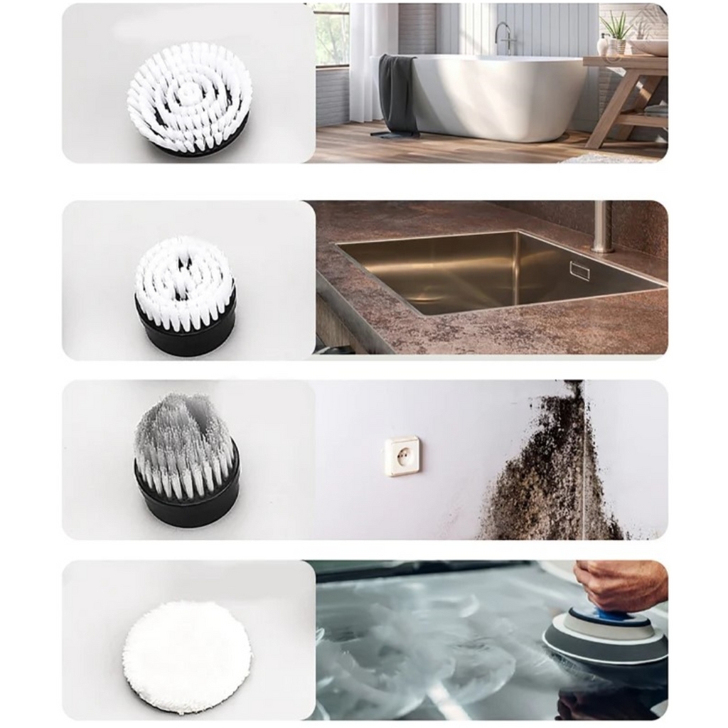 Homeclean 7-in-1 Electric Spin Scrubber